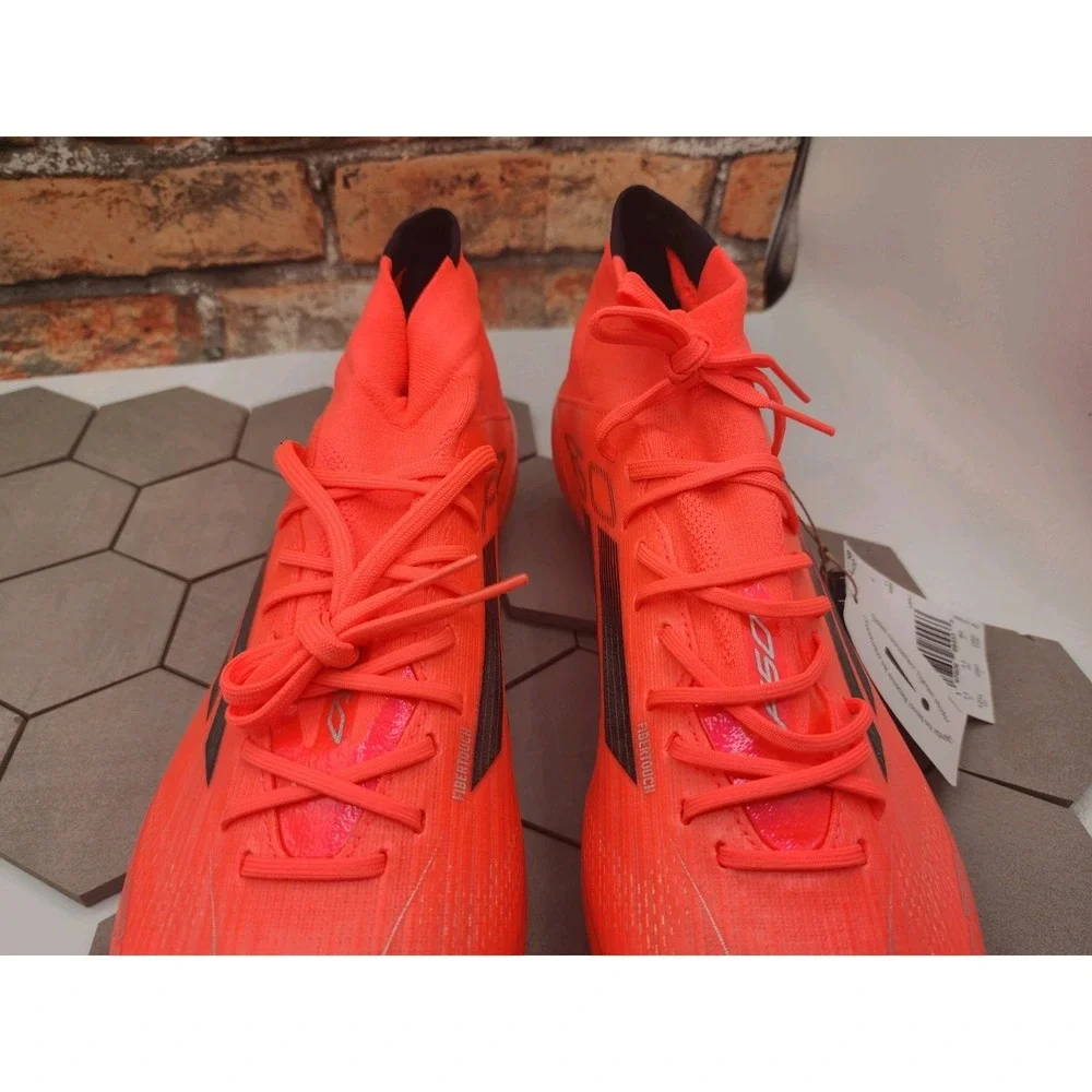 Adidas F50 Elite Mid SG Turbo Aurora Hot Pink Red Women's Sz 12.5‎ Men's Size 11